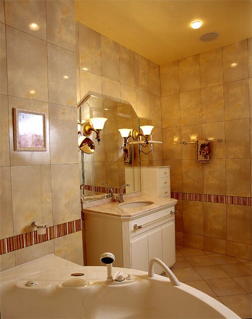 Стиль классицизм в дизайне интерьера квартир, ванная в стиле классицизм
