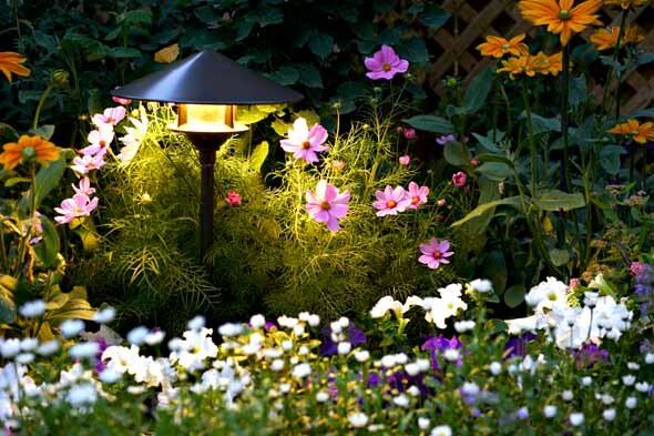 Освещение сада, Садовое освещение, Фонари для сада