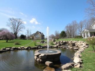 Как выбрать водоём на участке: пруд, ручей или фонтан?