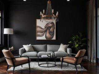 Тёмные стены в интерьере: смелое решение, способное преобразить пространство