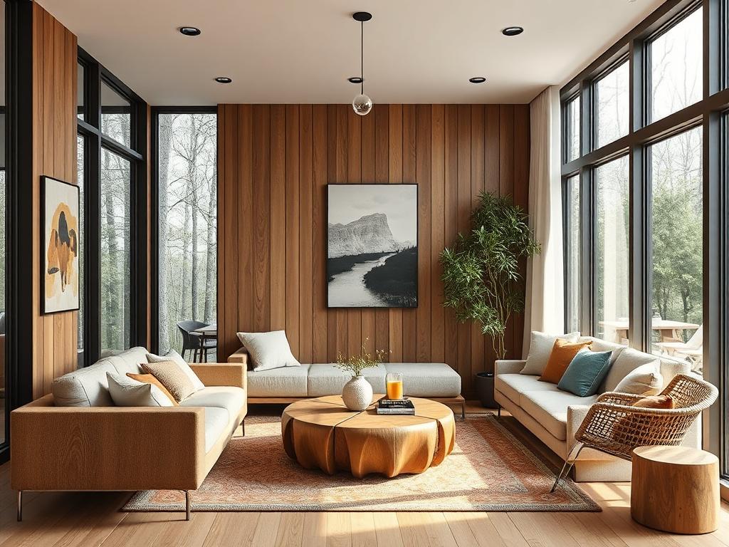 Как использовать дерево в интерьере для уюта. Дерево в разных стилях интерьера Как использовать дерево в интерьере для уюта. Дерево в разных стилях интерьера