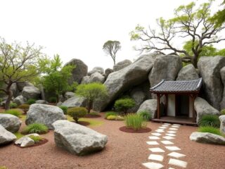 Сад камней: философия простоты и чарующая красота восточного стиля