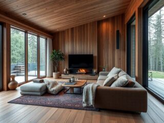 Тепло и спокойствие древесины: идеи для уюта в вашем доме