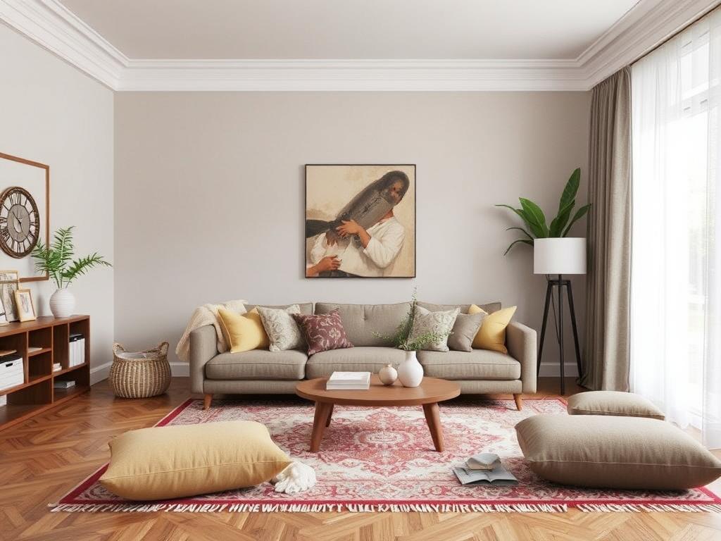 Текстиль в интерьере: как подобрать шторы, подушки и ковры. Ковер: островок уюта и визуальное объединение пространства Текстиль в интерьере: как подобрать шторы, подушки и ковры. Ковер: островок уюта и визуальное объединение пространства