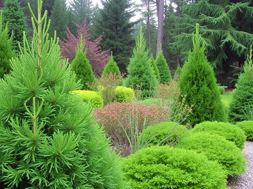     Хвойные в ландшафтном дизайне: вечнозелёная красота. Заключение по строительству вечнозеленого сада