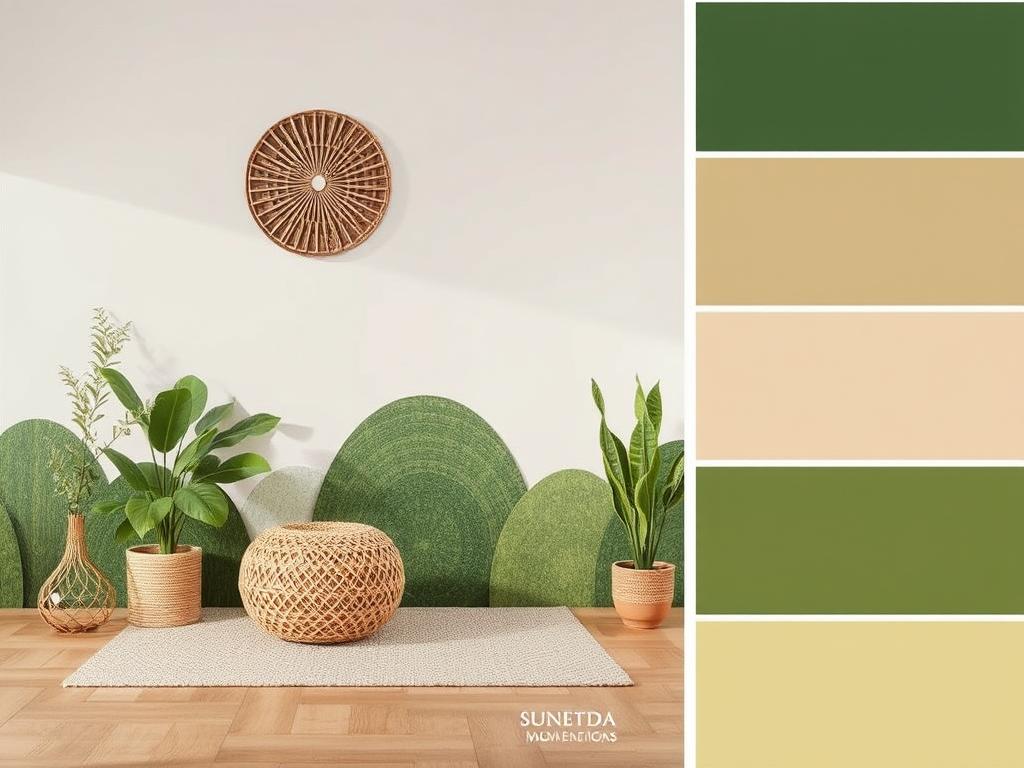     Экостиль в дизайне: натуральные материалы и природные мотивы. Цветовая палитра — отражение природы