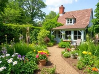 Огород в стиле кантри: наслаждение простотой и функциональностью