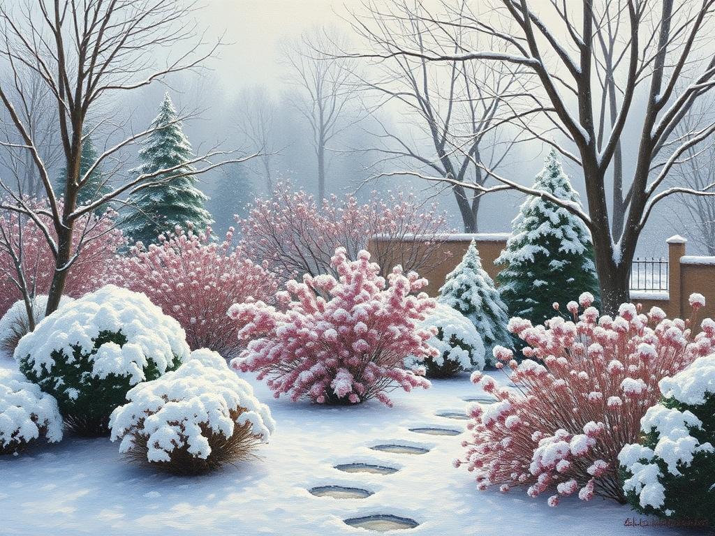 Зимний ландшафт: как сделать сад красивым в холодное время года. Акцент на текстуру и цвет: живопись холодного времени     Зимний ландшафт: как сделать сад красивым в холодное время года. Акцент на текстуру и цвет: живопись холодного времени