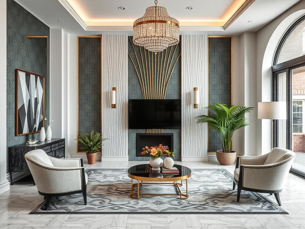     Арт-деко в современном интерьере: роскошь и элегантность. Секреты современной интерпретации и персонализации