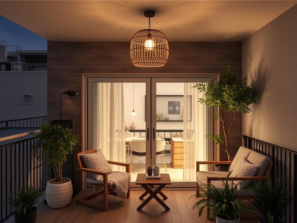 Балкон как продолжение квартиры: идеи обустройства. Освещение как ключ к настроению Балкон как продолжение квартиры: идеи обустройства. Освещение как ключ к настроению