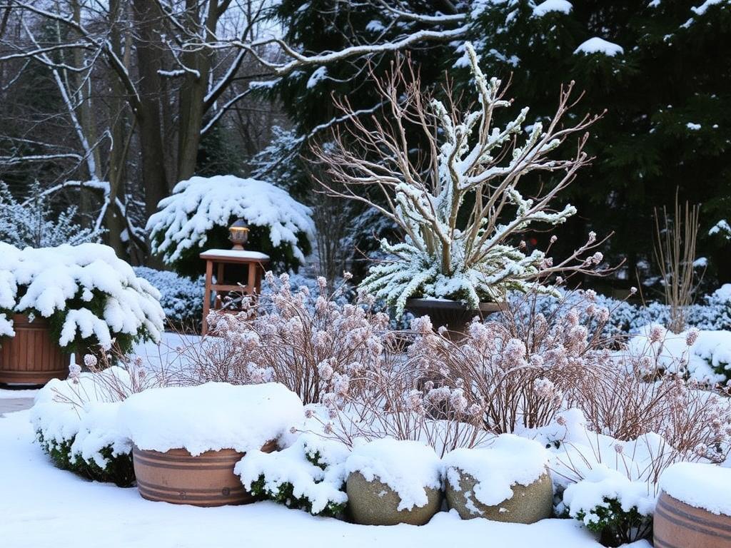 Зимний ландшафт: как сделать сад красивым в холодное время года. Как сохранить сад зимой: практические советы     Зимний ландшафт: как сделать сад красивым в холодное время года. Как сохранить сад зимой: практические советы