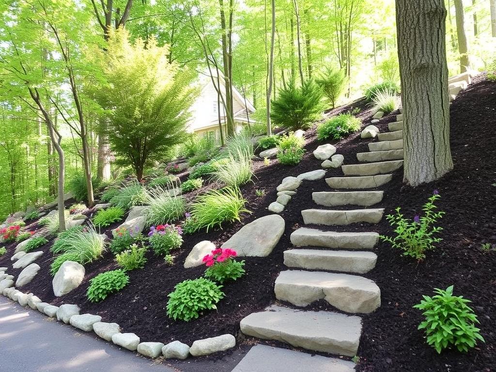 Как благоустроить склон на участке. Личный опыт: как склон превратился в любимый уголок уюта     Как благоустроить склон на участке. Личный опыт: как склон превратился в любимый уголок уюта