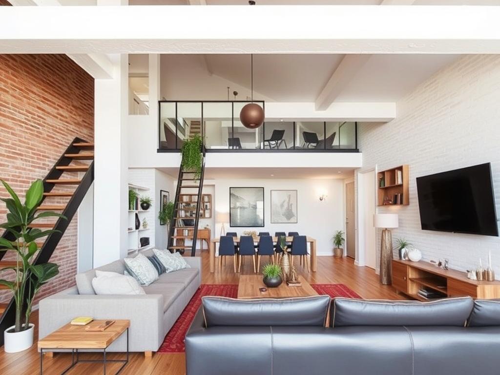     Лофт в квартире: как создать индустриальный стиль. Открытое пространство и планировка