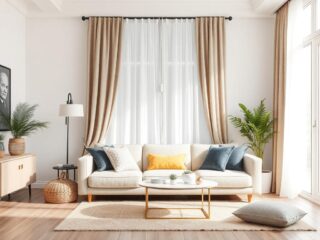 Текстиль в интерьере: искусство выбора штор, подушек и ковров