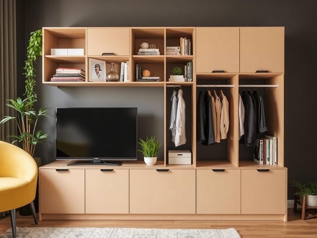     Малогабаритная квартира: 15 идей для экономии пространства. 6. Скрытые системы хранения делают квартиру аккуратнее