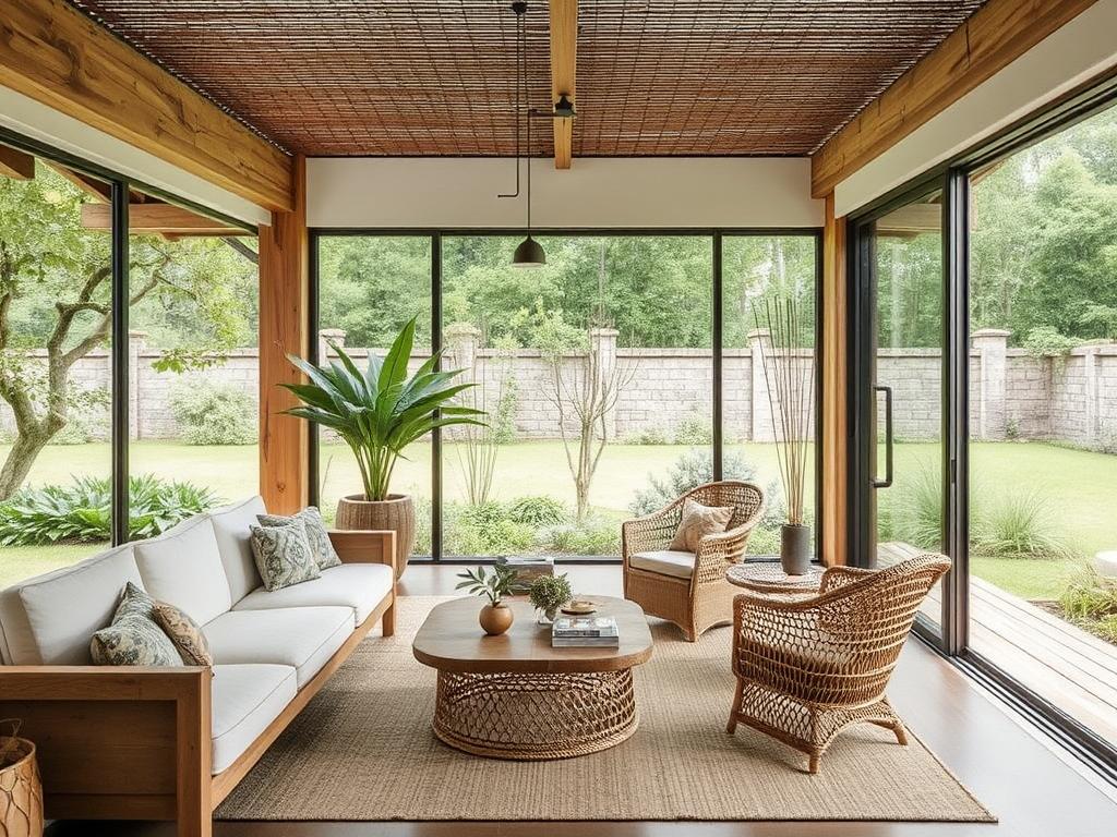     Экостиль в дизайне: натуральные материалы и природные мотивы. Ландшафт и интерьер: как соединить дом с природой