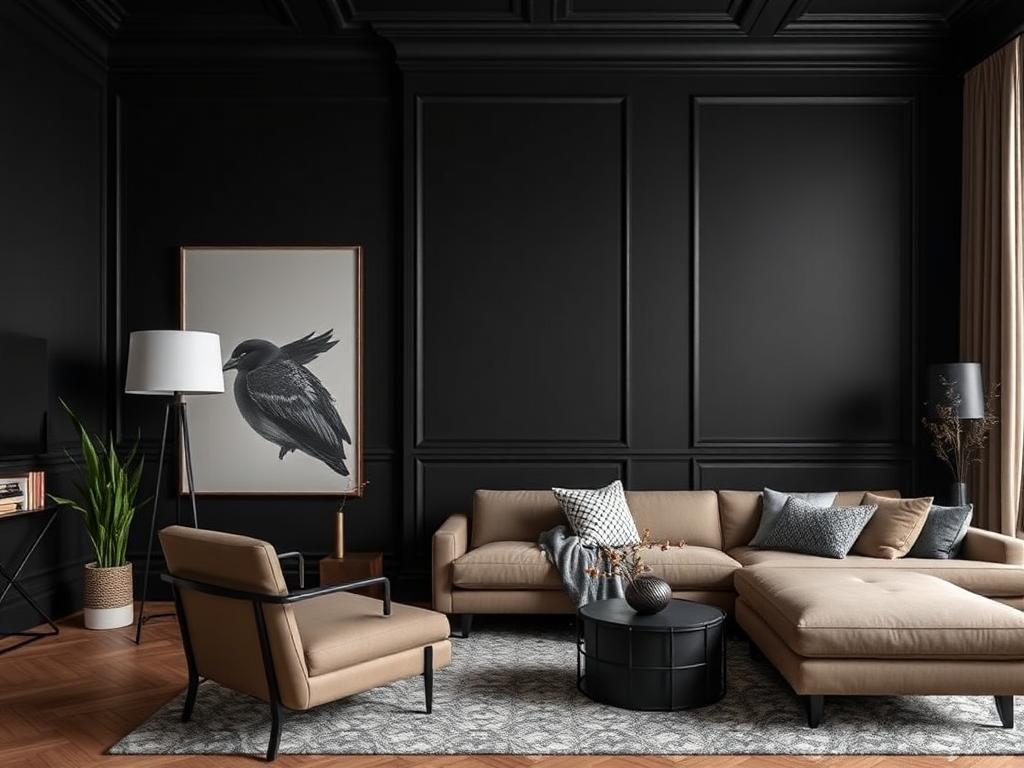     Тёмные стены в интерьере: смелое решение или риск?. Советы от профессионалов: как решиться на темные стены