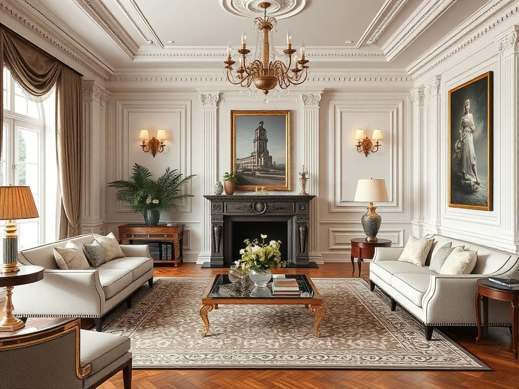 Гостиная в стиле неоклассика: баланс традиций и современности. Основные характеристики гостиной в стиле неоклассика Гостиная в стиле неоклассика: баланс традиций и современности. Основные характеристики гостиной в стиле неоклассика