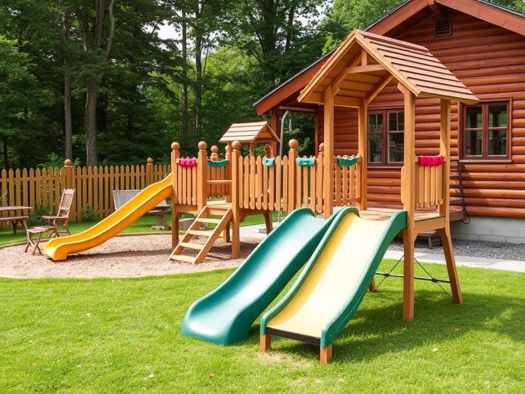 Детская площадка на даче: безопасность и дизайн. Дизайн детской площадки как способ развить фантазию и социальные навыки Детская площадка на даче: безопасность и дизайн. Дизайн детской площадки как способ развить фантазию и социальные навыки