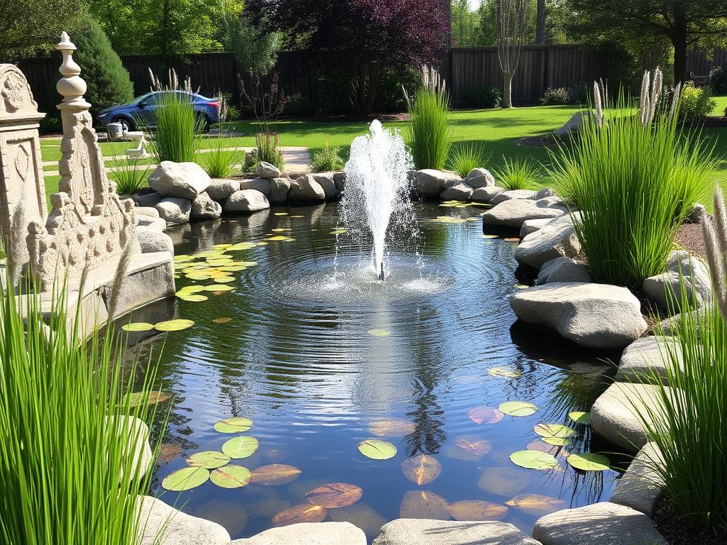     Водоём на участке: пруд, ручей или фонтан?. Пруд — тишина и пространство для жизни